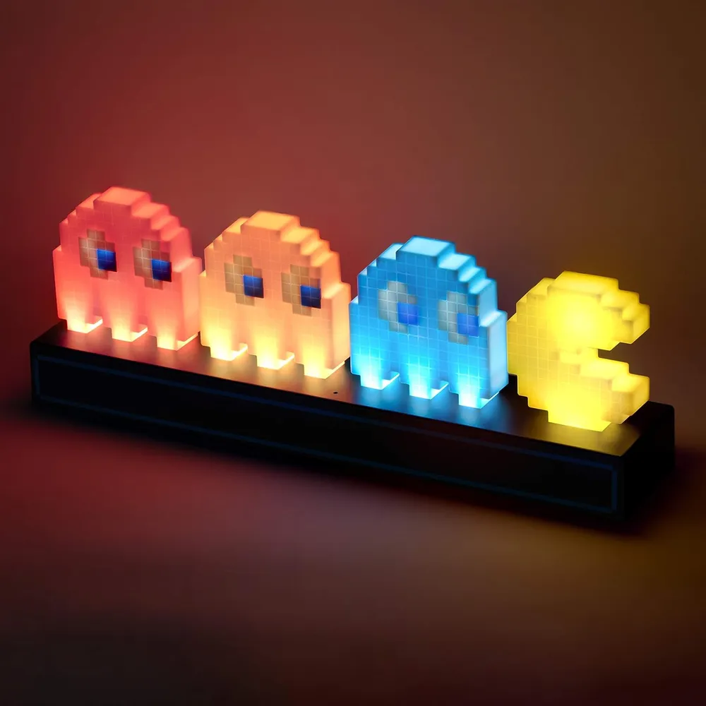 Paladone Pac-Man, lámpara figuras Pac-Man y fantasmas