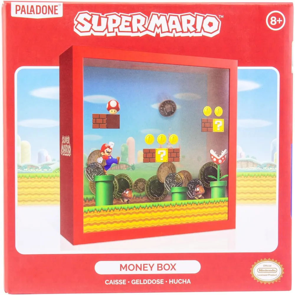 Paladone Super Mario Arcade, hucha oficial