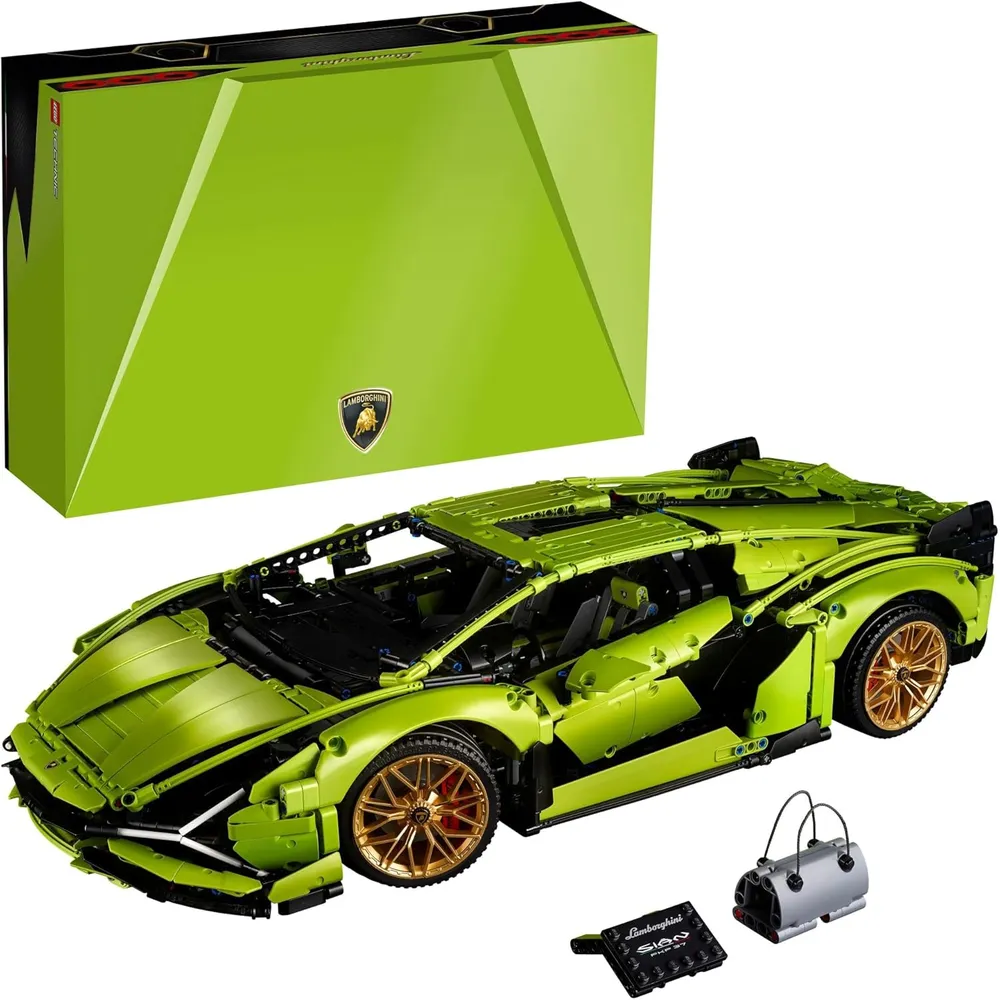 Lego Technic Lamborghini Sián FKP 37 coche deportivo set detallado para adultos