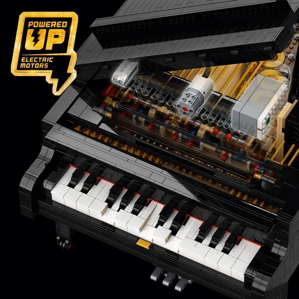 Lego Ideas piano de cola set de construcción decorativo con funciones reales