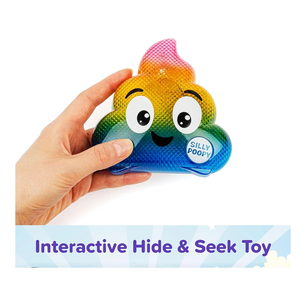 b085rg6lym_1.webp What Do You Meme? Silly Poopy's Hide y Seek-Juguete de Popó con Los Colores Del Arco Iris que Habla y Canta, Juego Activo a Niños