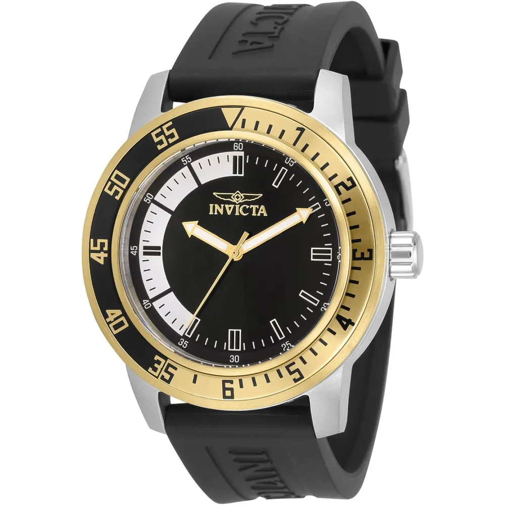 Invicta 12847 reloj para hombre Specialty de cuarzo | 45 mm - Negro
