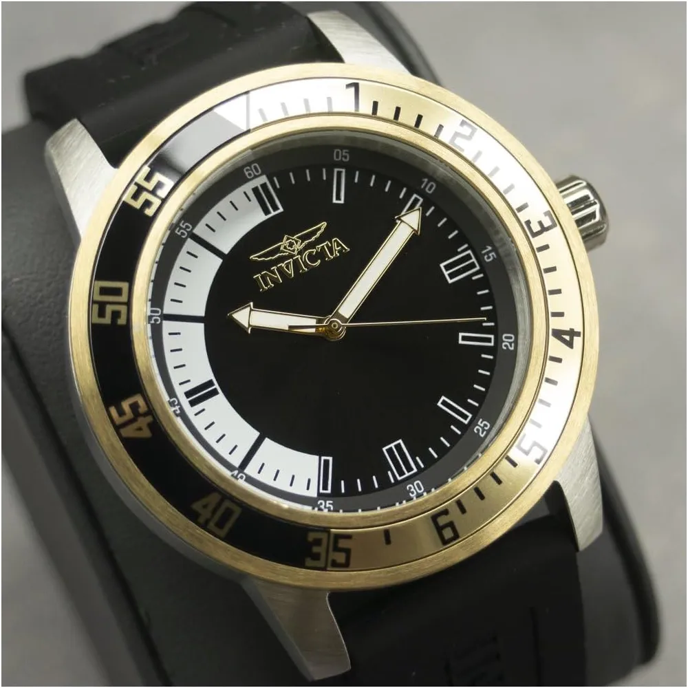 Invicta 12847 reloj para hombre Specialty de cuarzo | 45 mm - Negro