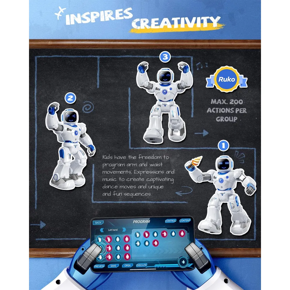 b085wphthw_3_webp.webp Ruko 1088 robot inteligente programable con control por voz y aplicación | Azul