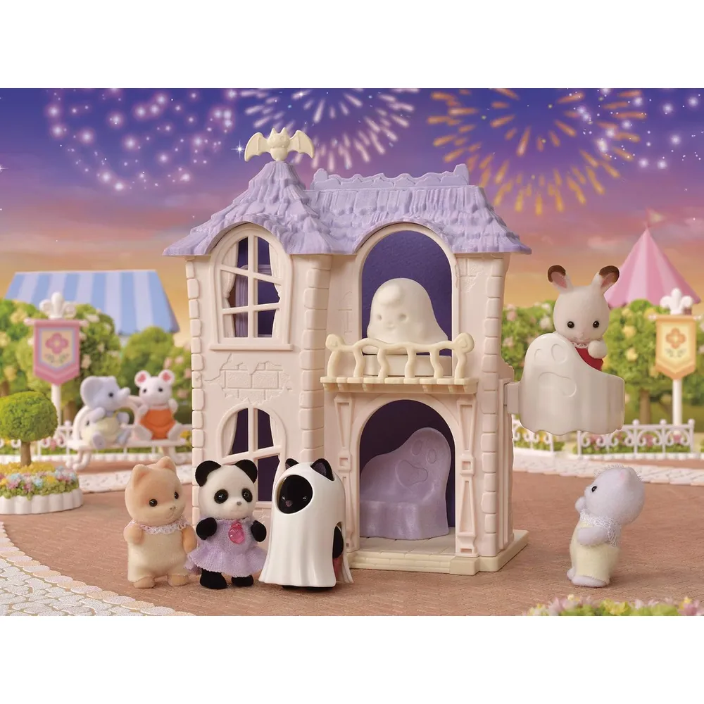 SET SYLVANIAN FAMILIES CASA EMBRUJADA PERROS