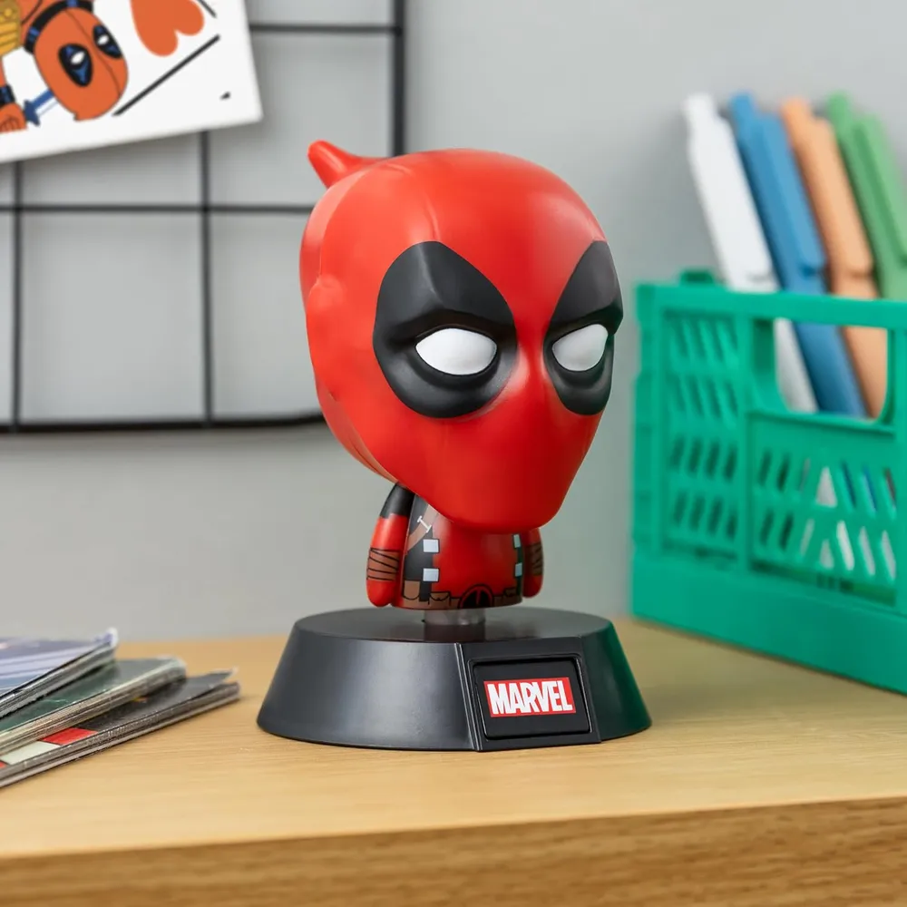 Paladone Deadpool, lámpara icono 3D oficial