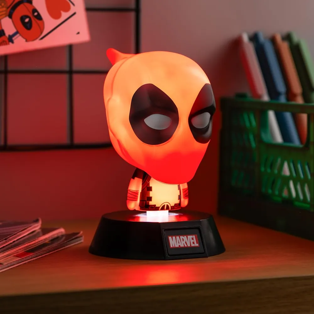 Paladone Deadpool, lámpara icono 3D oficial
