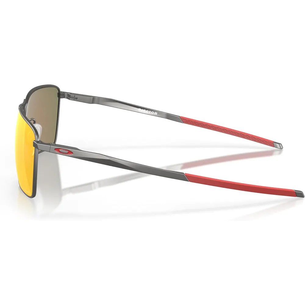 Oakley Ejector OO4142 Gafas de sol para hombre | Matte Gunmetal / Prizm Ruby
