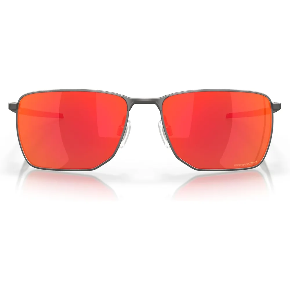 Oakley Ejector OO4142 Gafas de sol para hombre | Matte Gunmetal / Prizm Ruby