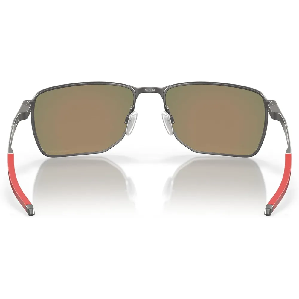Oakley Ejector OO4142 Gafas de sol para hombre | Matte Gunmetal / Prizm Ruby