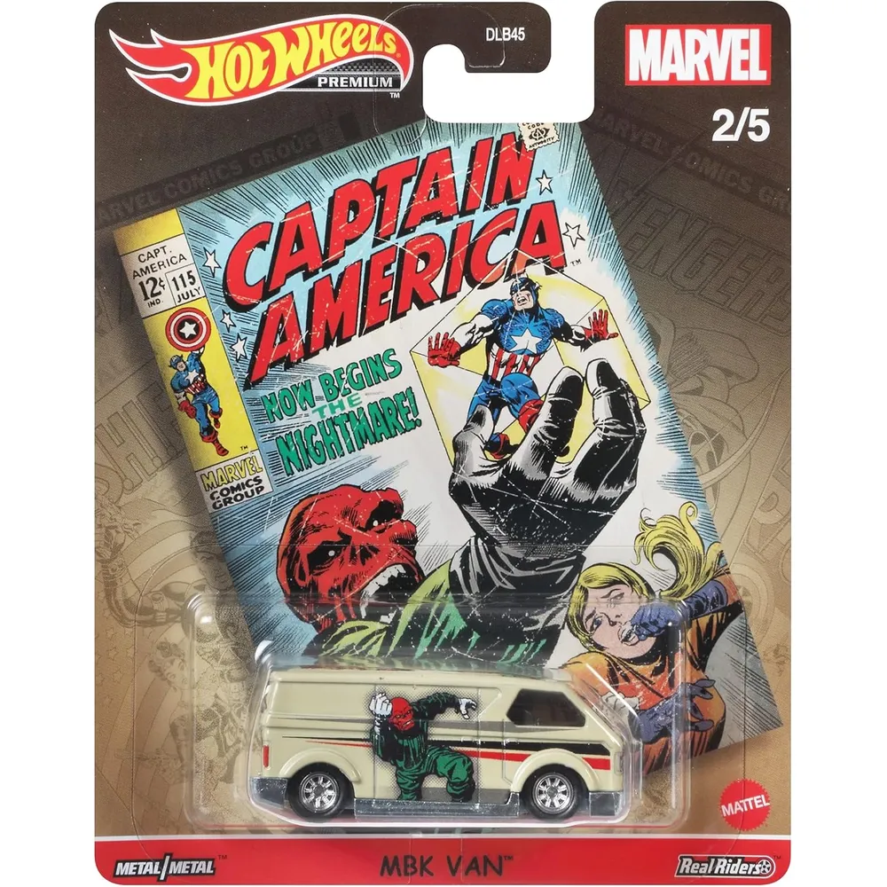HOT WHEELS AUTO FURGONETA MBK
