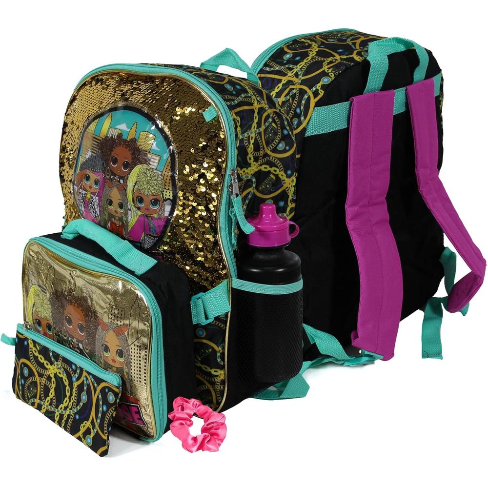 OMG | Juego de Mochila de 4 piezas para niñas y niños de 16"