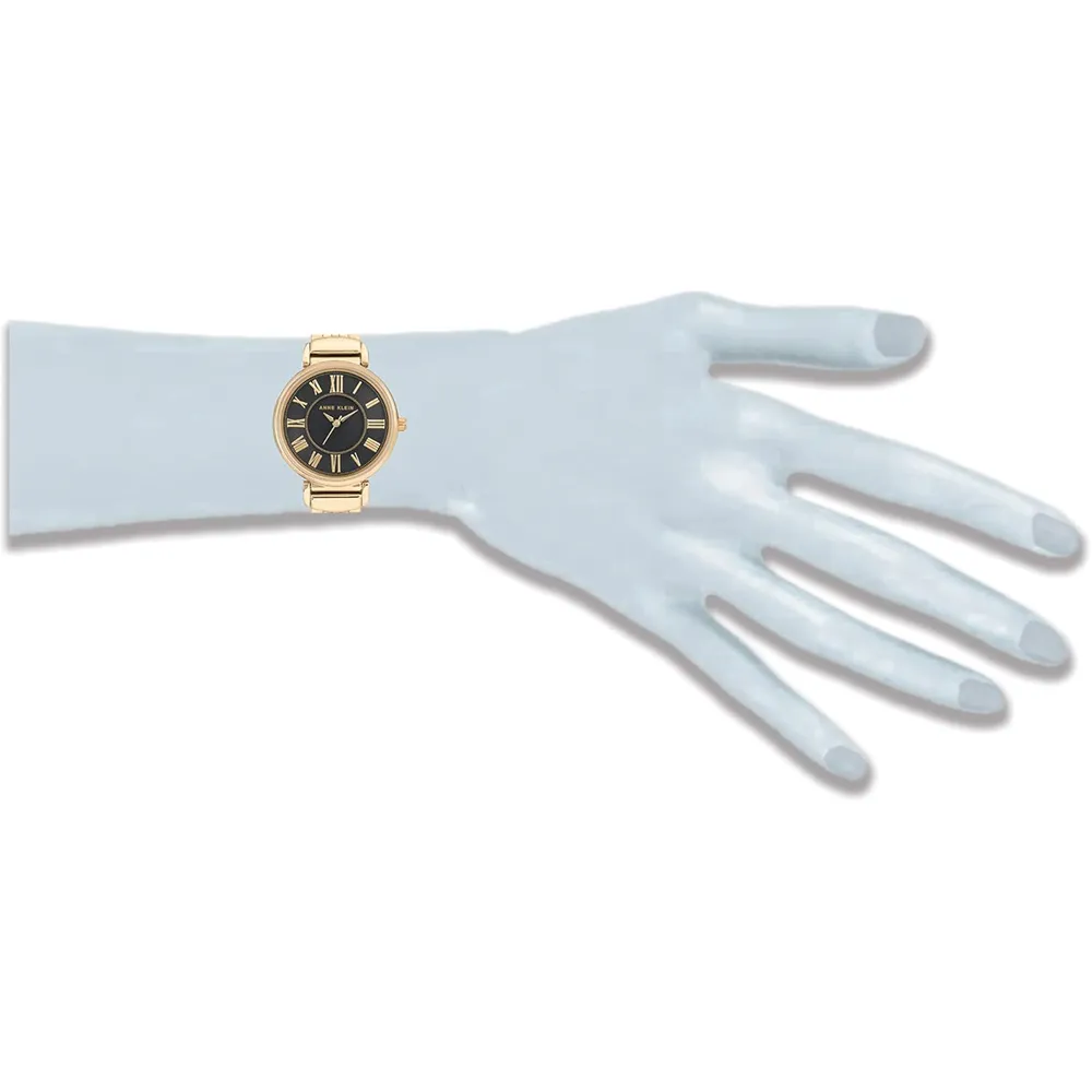 Anne Klein AK/2159SVSV reloj para mujer | 30 mm - Gold/Black