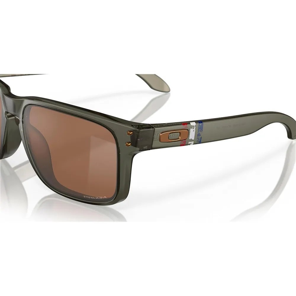 Oakley Holbrook OO9102 Gafas de sol para hombre | Matte Olive Ink / Prizm Tungsten II