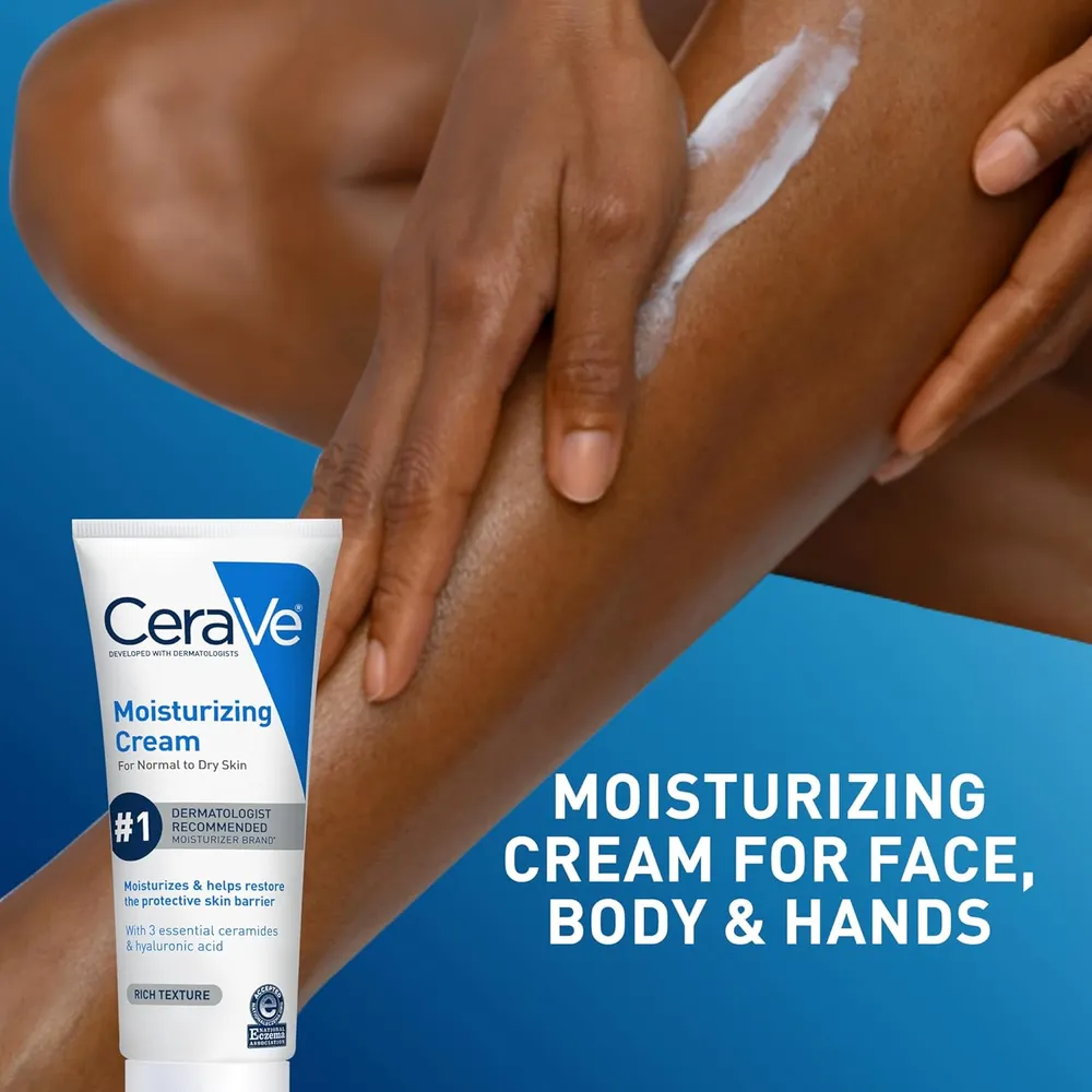 CERAVE CREMA HIDRATANTE FACIAL Y CORPORAL 8 OZ / 236 ML
