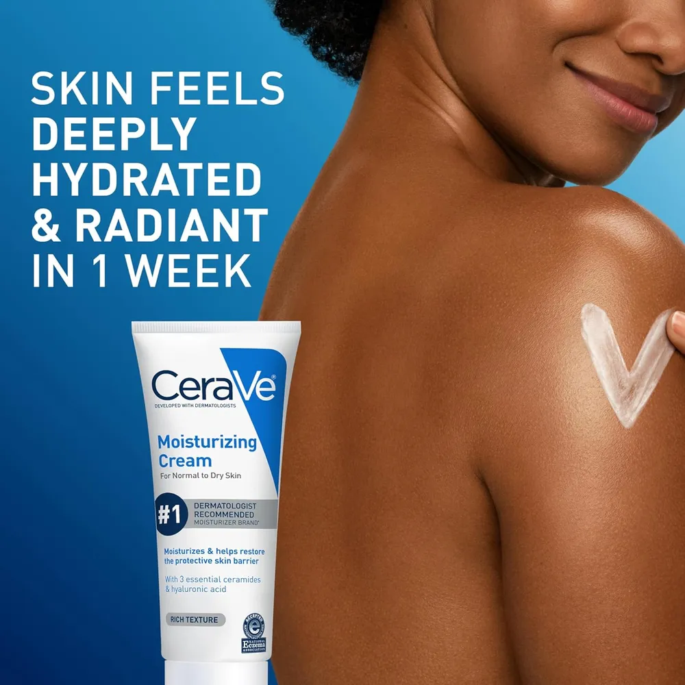 CERAVE CREMA HIDRATANTE FACIAL Y CORPORAL 8 OZ / 236 ML