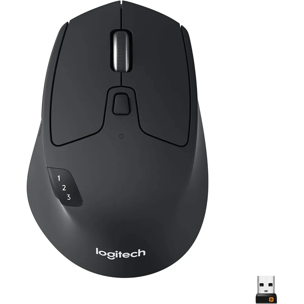MOUSE INALÁMBRICO M720 LOGITECH | NEGRO
