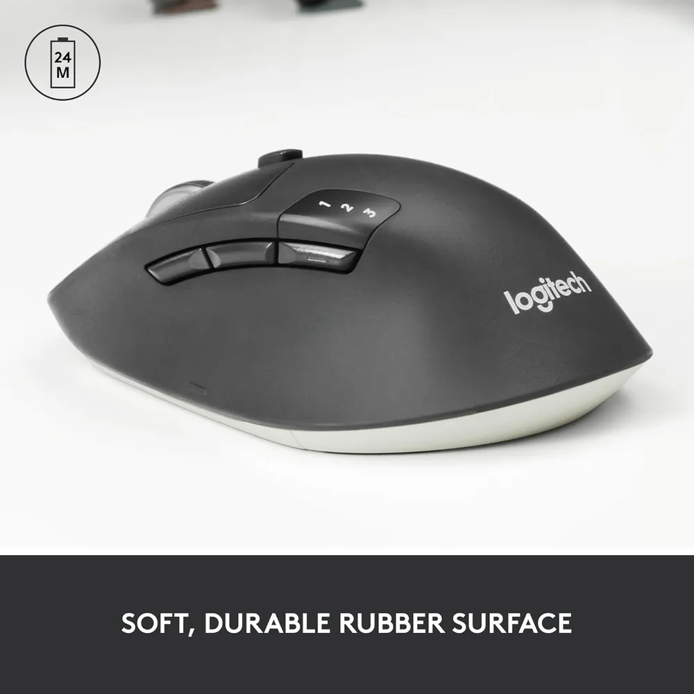 MOUSE INALÁMBRICO M720 LOGITECH | NEGRO
