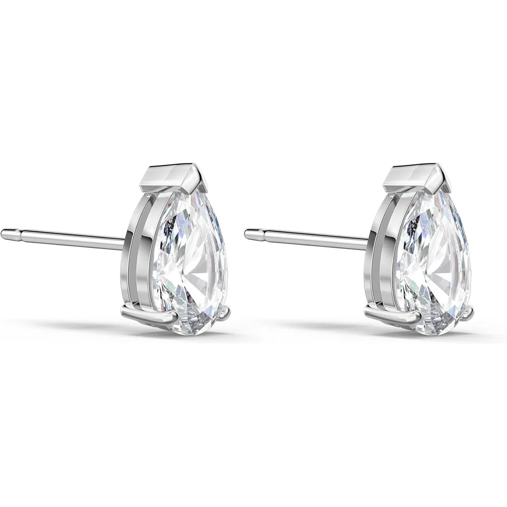 SWAROVSKI ARETES STUD GOTA STILLA ATTRACT ACABADO RODIO PARA MUJER | PLATEADO