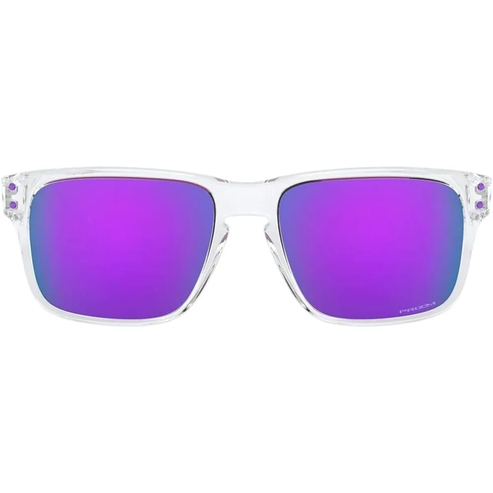 Oakley Holbrook XS OJ9007 Gafas de sol Youth | Polished Clear / Prizm Violet