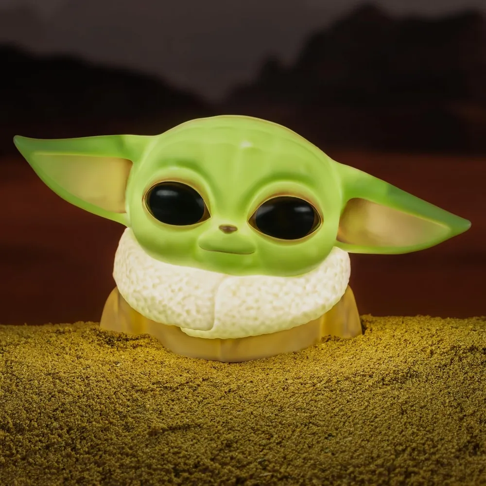 Paladone Star Wars Mandalorian Baby Yoda, lámpara escritorio oficial