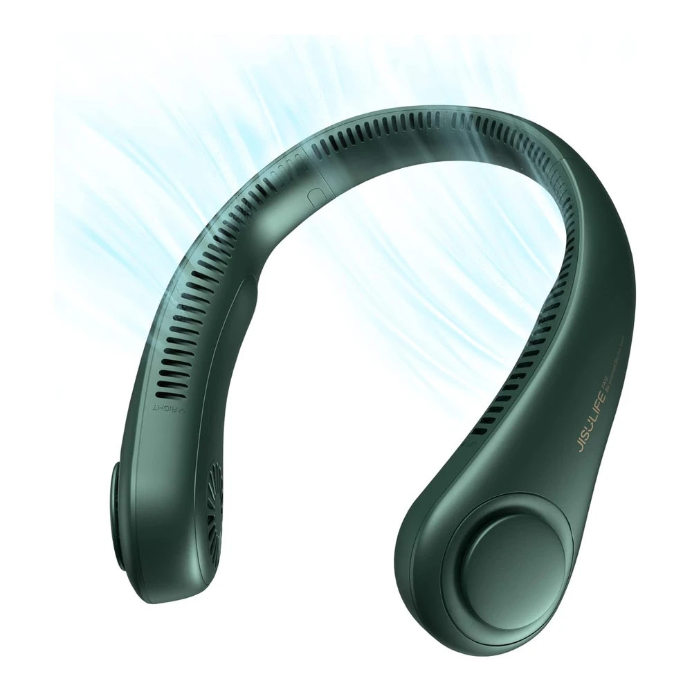 VENTILADOR DE CUELLO PORTÁTIL SIN ASPAS USB RECARGABLE – 3 VELOCIDADES
