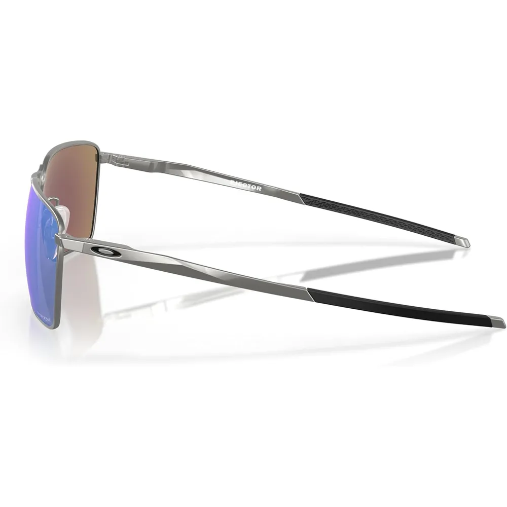 Oakley Ejector OO4142 Gafas de sol para hombre | Satin Chrome / Prizm Sapphire
