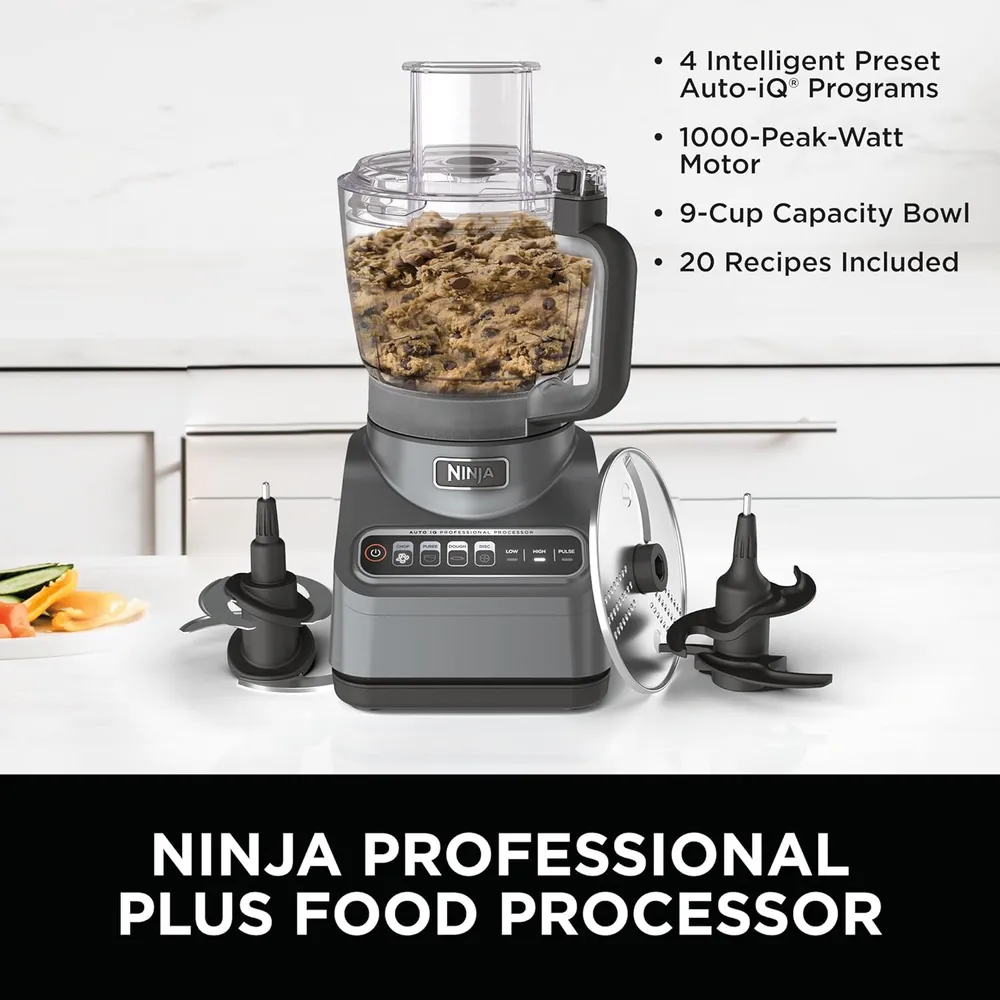 NINJA PROCESADOR PROFESSIONAL PLUS BN601 72 OZ / 2.13 L | PLATEADO