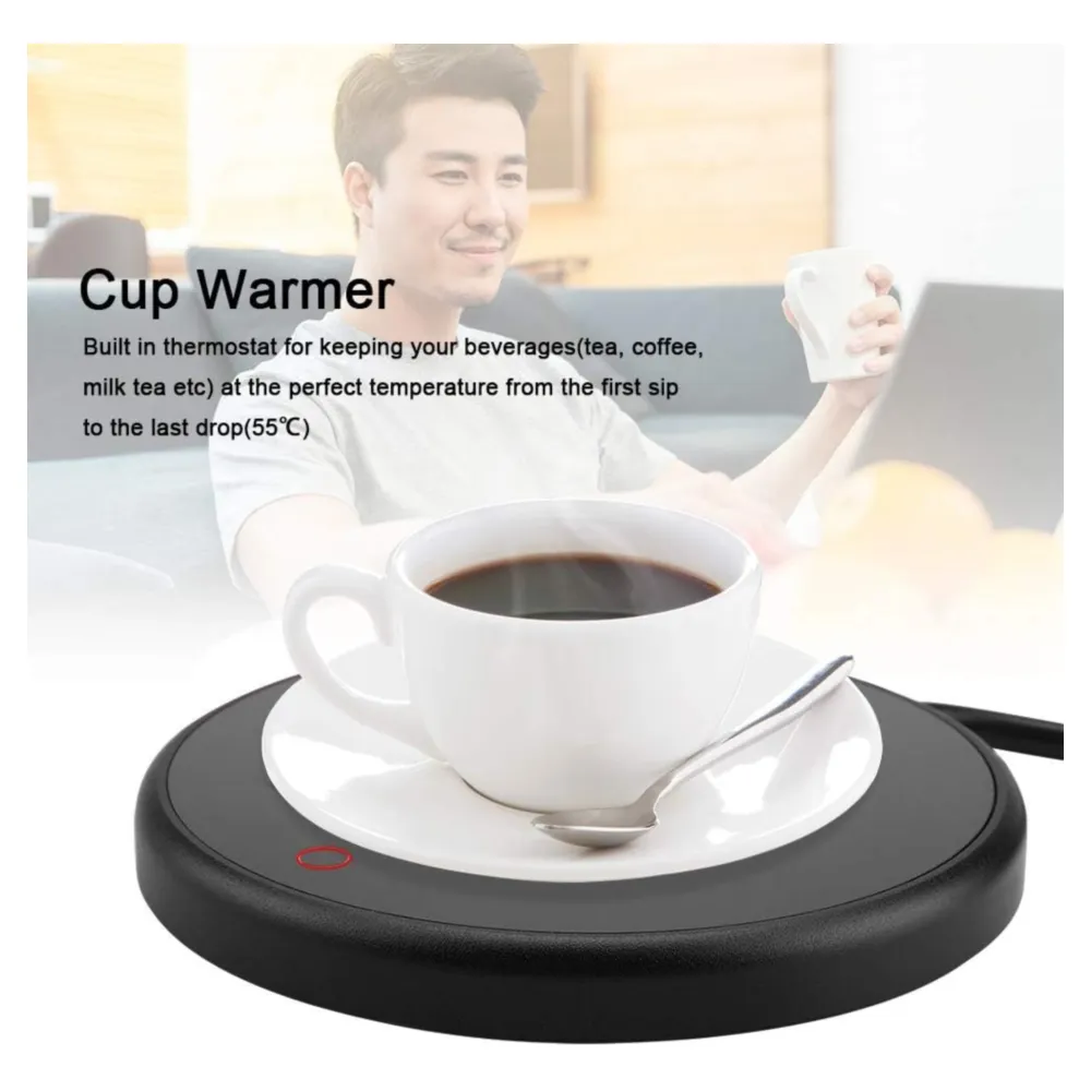 CALENTADOR ELÉCTRICO DE TAZAS CON APAGADO AUTOMÁTICO DE ESCRITORIO 220-240V