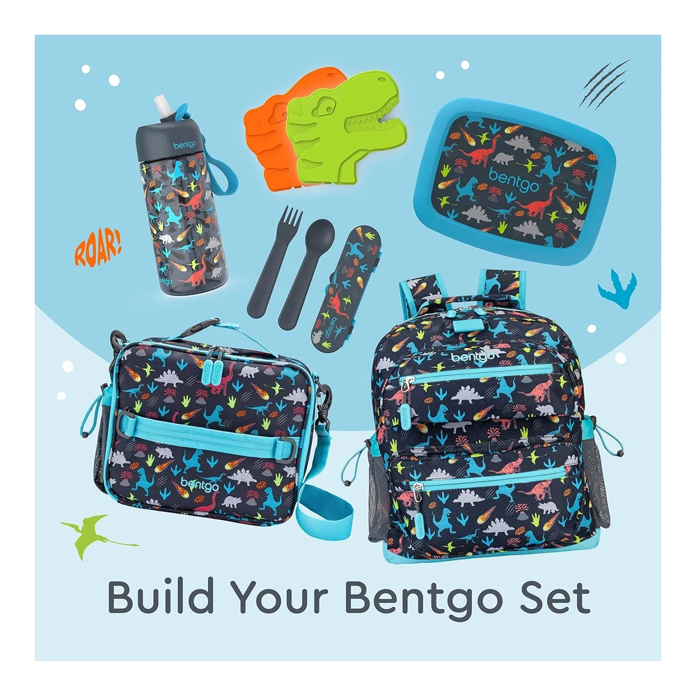 Bentgo Kids Prints - Lonchera Infantil a Prueba de Fugas