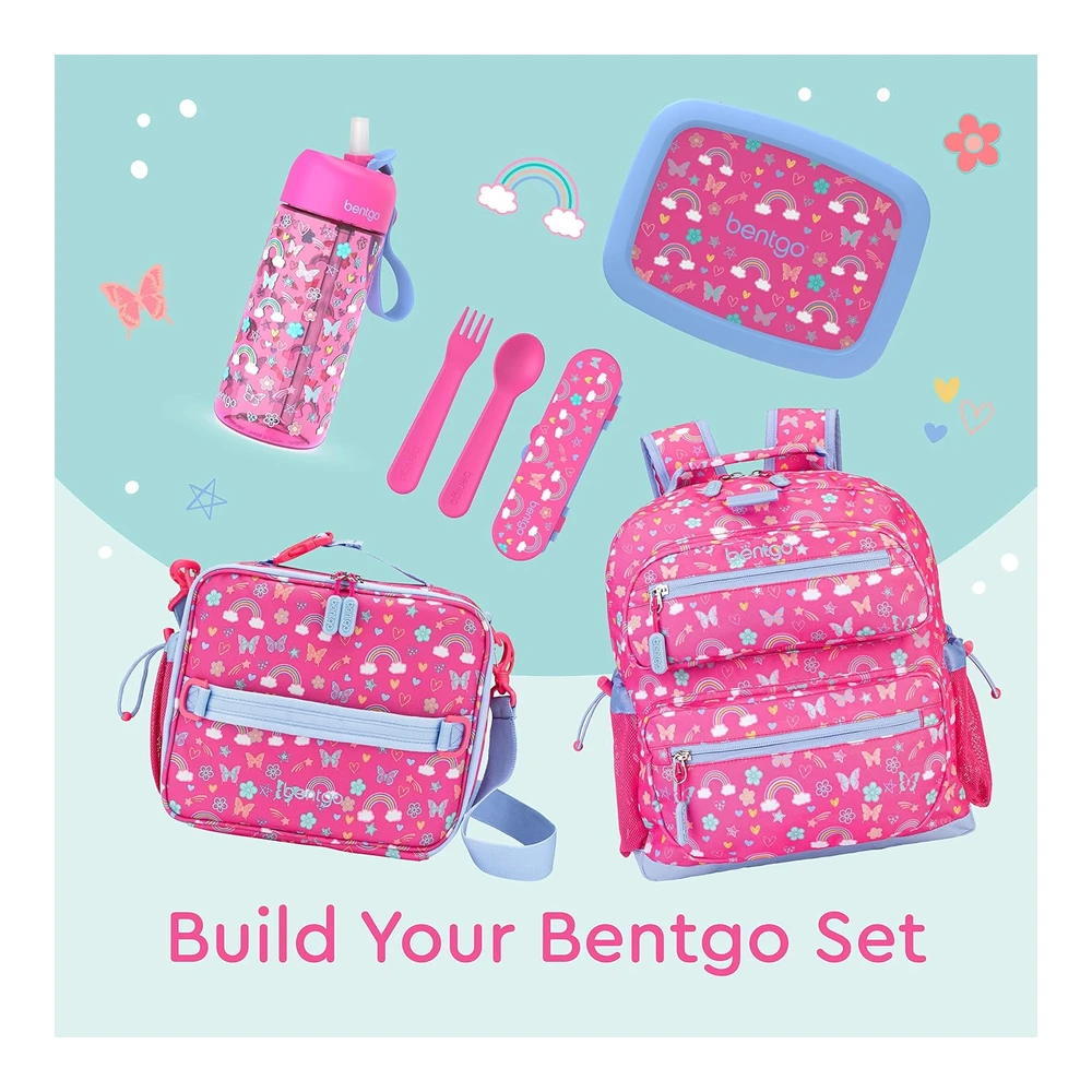 Bentgo Kids Prints - Lonchera Infantil a Prueba de Fugas