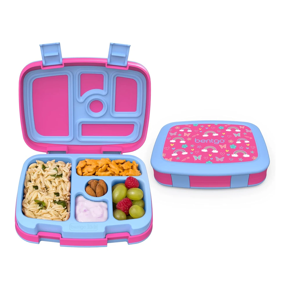 Bentgo Kids Prints - Lonchera Infantil a Prueba de Fugas