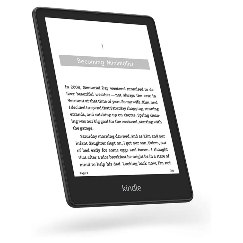 AMAZON KINDLE PAPERWHITE SIGNATURE EDITION 32 GB 6.8″ SIN ANUNCIOS | NEGRO