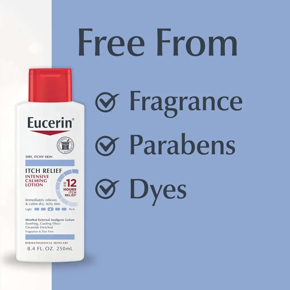 EUCERIN LOCIÓN CALMANTE ANTIPICAZÓN PARA PIEL SENSIBLE 8.4 FL OZ / 250 ML