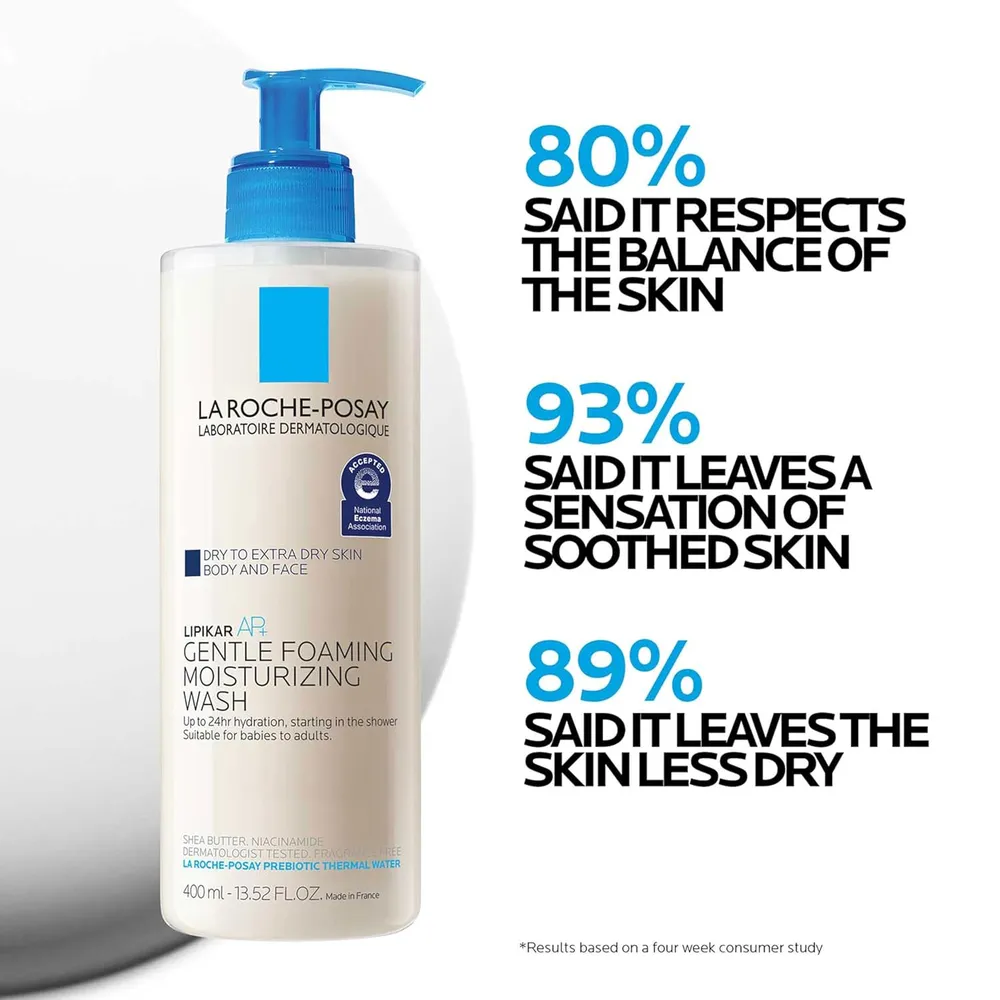GEL DE DUCHA HIDRATANTE SUAVE LIPIKAR AP+ LA ROCHE-POSAY 13.5 OZ / 400 ML