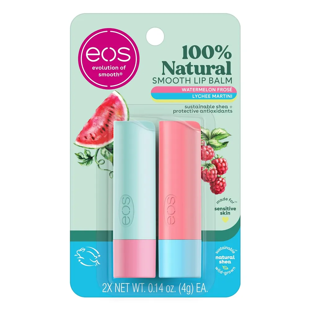 EOS bálsamo labial barra pack 2 | 4 ml