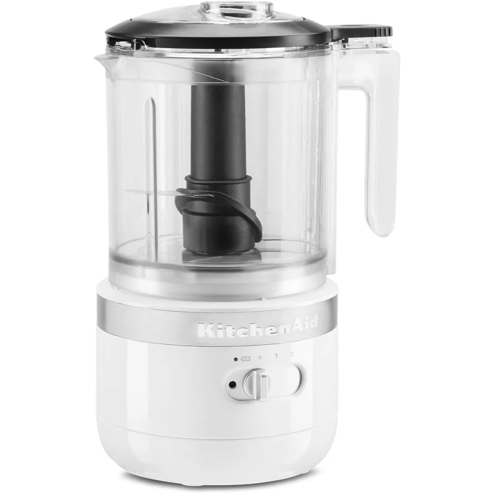 KITCHENAID KFCB519WH, PICADORA DE ALIMENTOS INALÁMBRICA 5 QT / 4.7 L | BLANCA