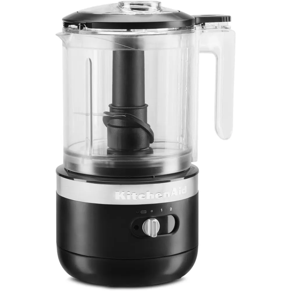 KITCHENAID KFCB519BM, PICADORA DE ALIMENTOS INALÁMBRICA 5 QT / 4.7 L | NEGRO MATE