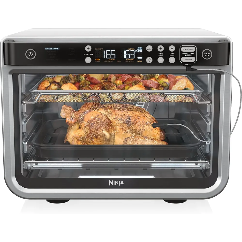 b08bxxq37x_0_webp.webp NINJA HORNO DE AIRE FOODI DT251 XL 10 EN 1, 4.85 LB / 2.2 KG | PLATEADO