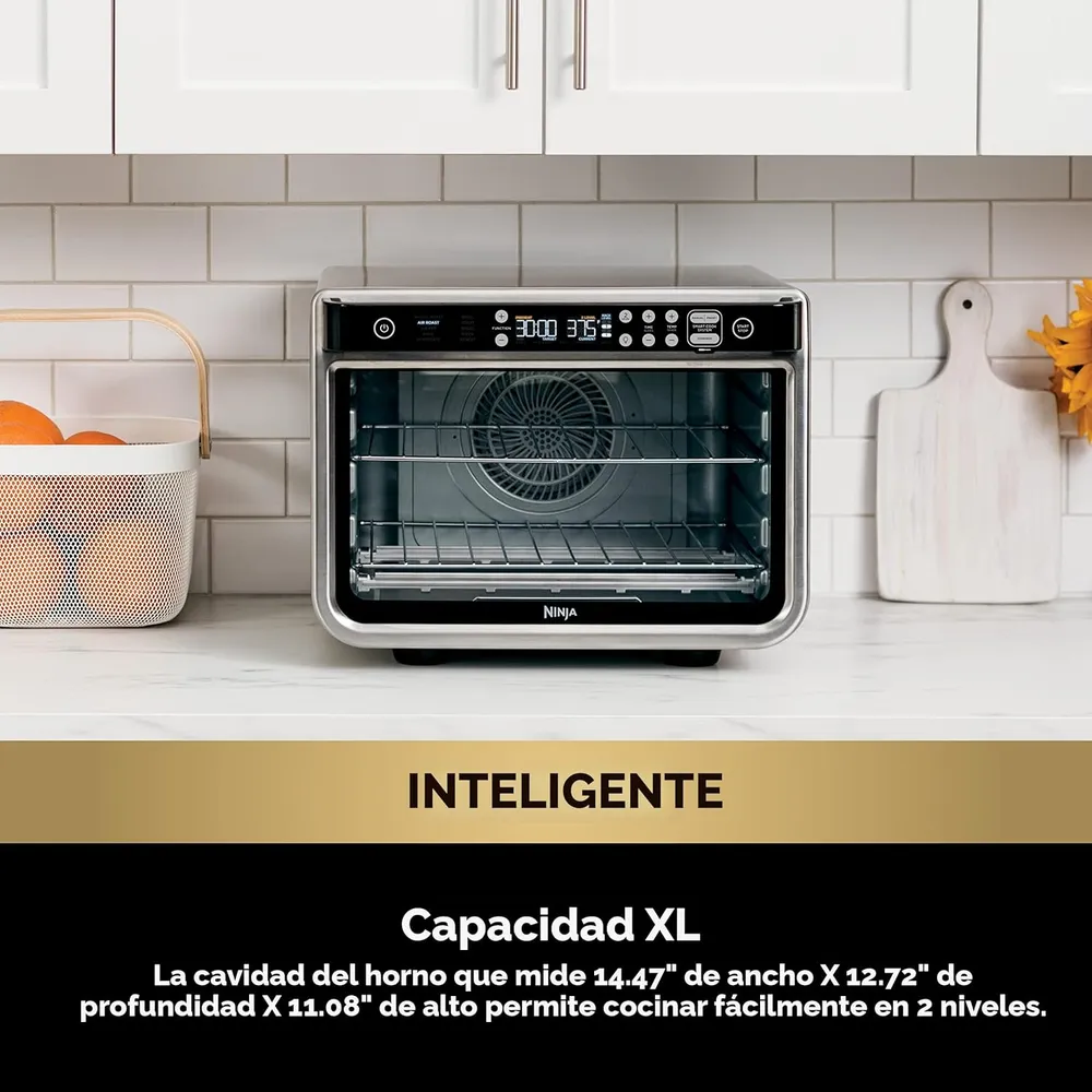 NINJA HORNO DE AIRE FOODI DT251 XL 10 EN 1, 4.85 LB / 2.2 KG | PLATEADO