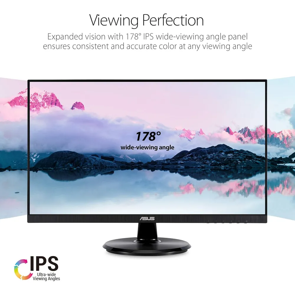 ASUS VA24DQ Monitor 24" Full HD IPS 75Hz