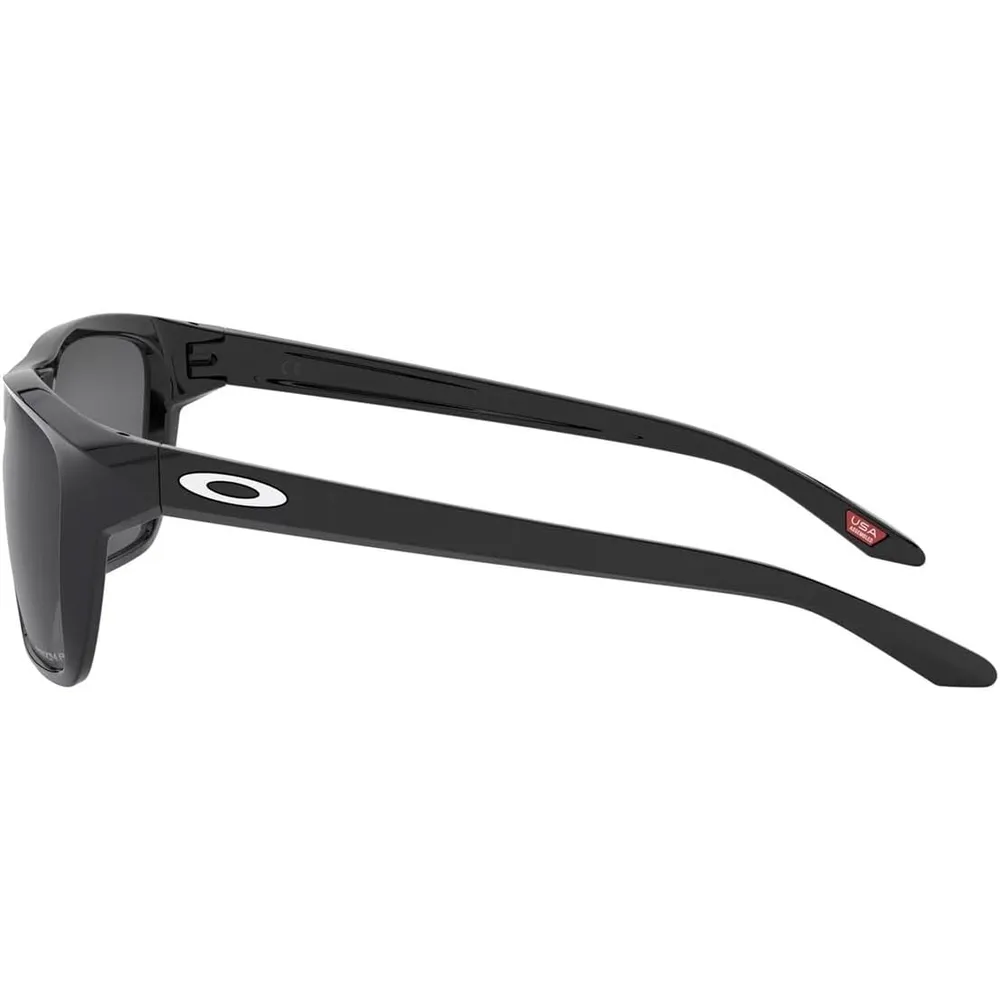 Oakley Sylas OO9448F Low Bridge Fit Gafas de sol para hombre | Polished Black / Prizm Black
