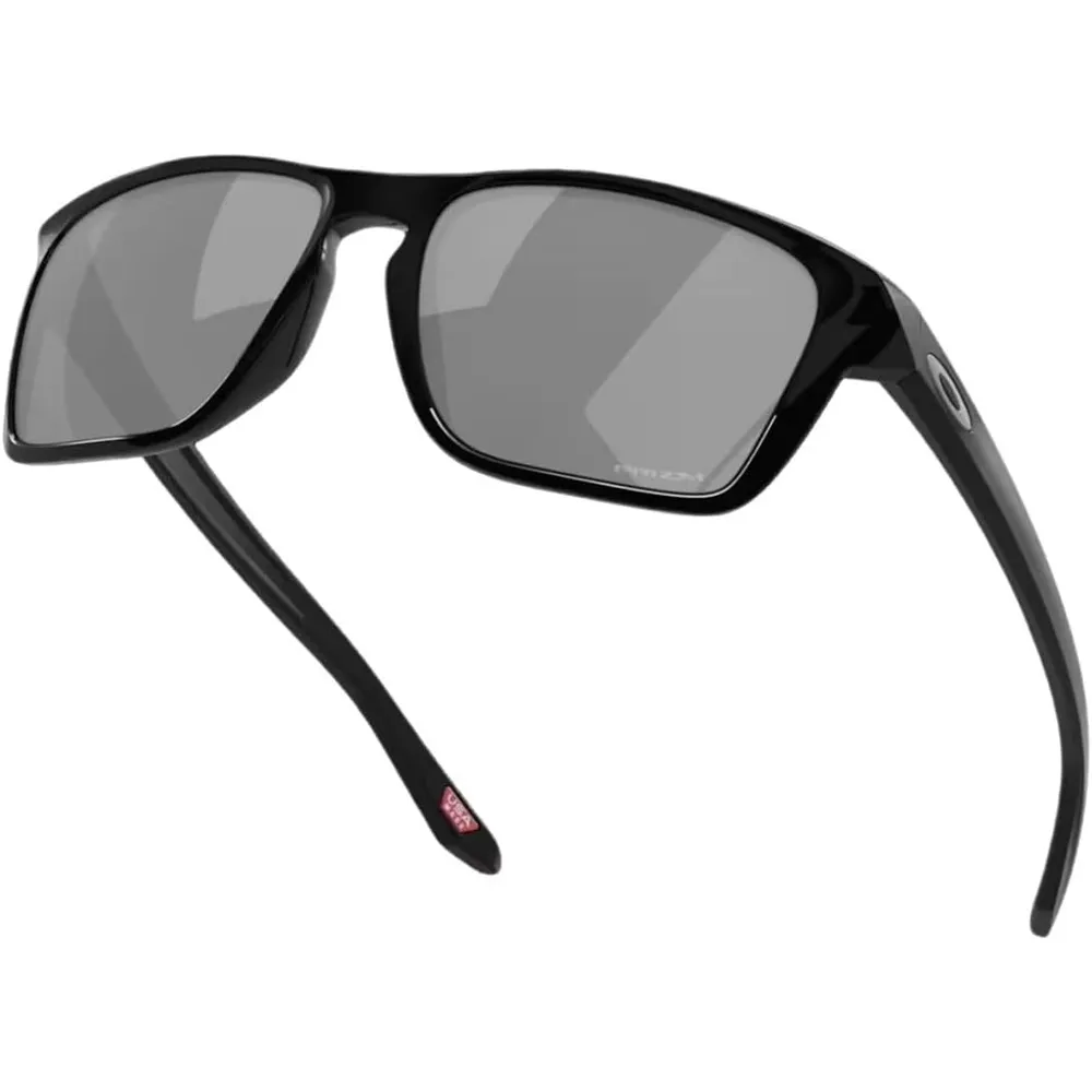 Oakley Sylas OO9448F Low Bridge Fit Gafas de sol para hombre | Polished Black / Prizm Black