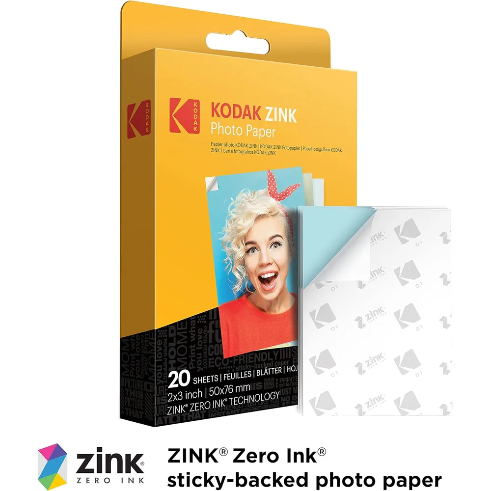 Kodak Step Printer impresora fotográfica portátil Zink pack