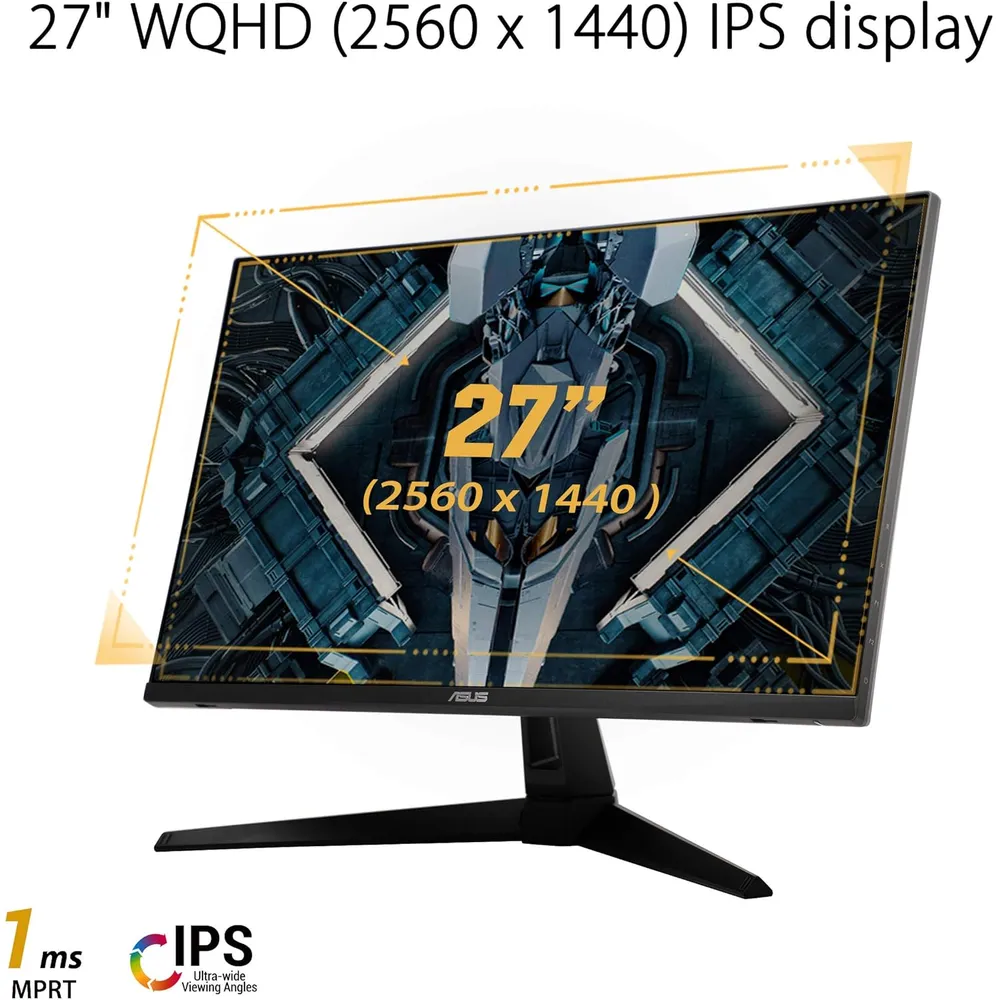 ASUS TUF Gaming VG27AQ1A Monitor 27" QHD 170Hz HDR