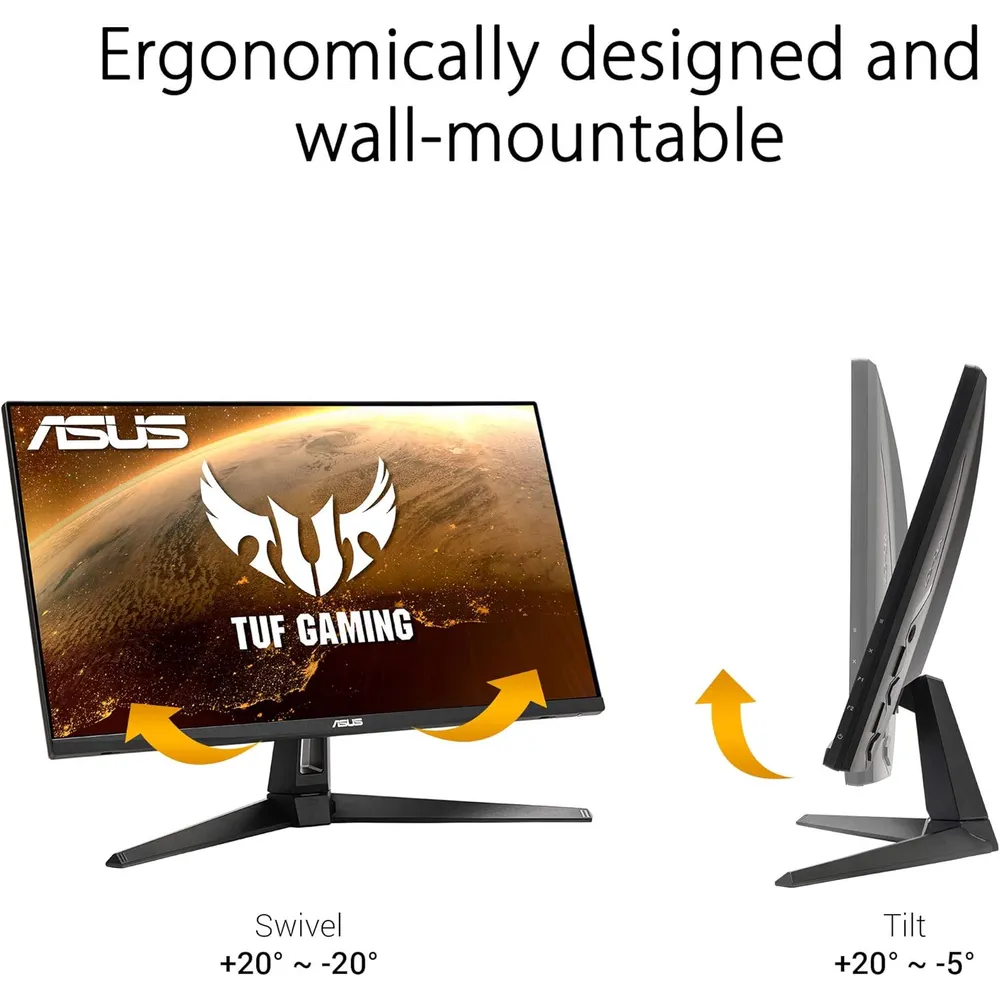 ASUS TUF Gaming VG27AQ1A Monitor 27" QHD 170Hz HDR
