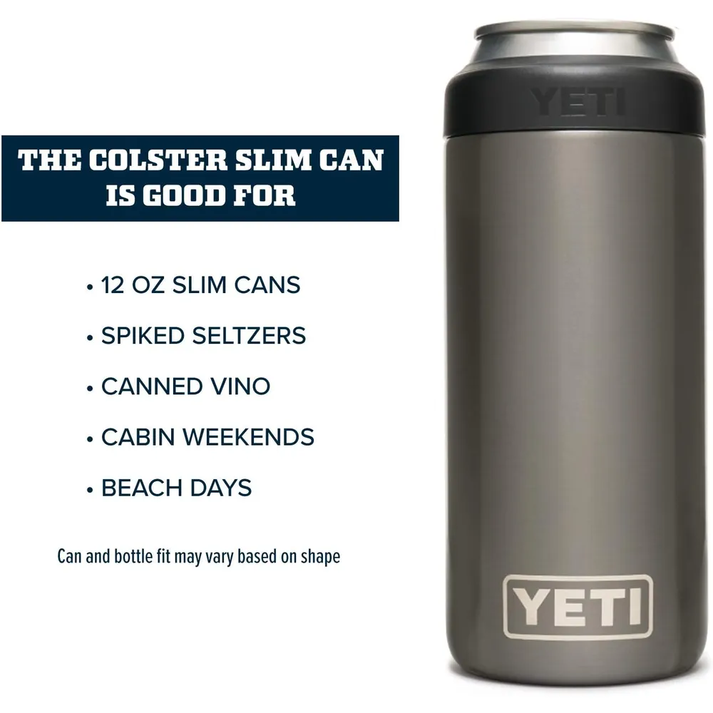 YETI Rambler Aislador de Latas Insertable de 12 oz | Grafito