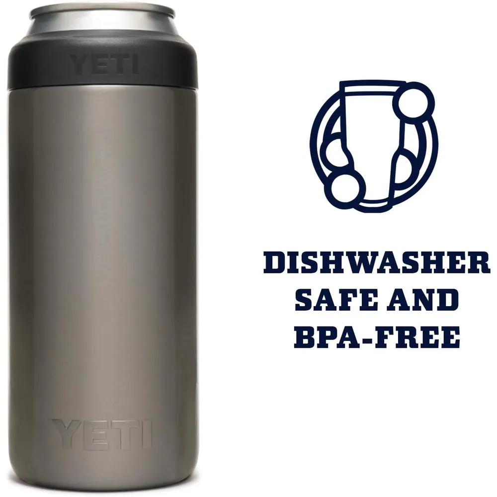 YETI Rambler Aislador de Latas Insertable de 12 oz | Grafito