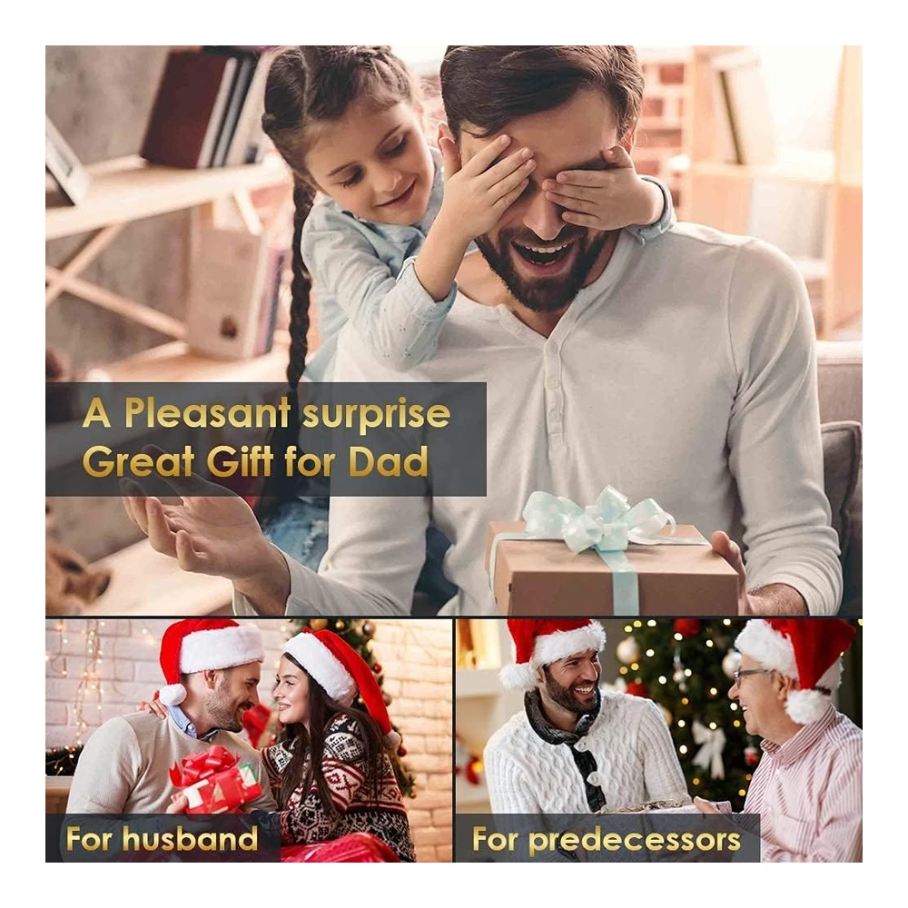 Multiherramienta Accesorios de Campamento para Hombres - Regalos de Papá - 13 En 1 - Multiherramientas de Supervivencia - Martillo de Navidad - Accesorios Geniales para Adultos - Él - Novio - Marido - Abuelo - Mujeres - Cumpleaños - San Valentín - Padres