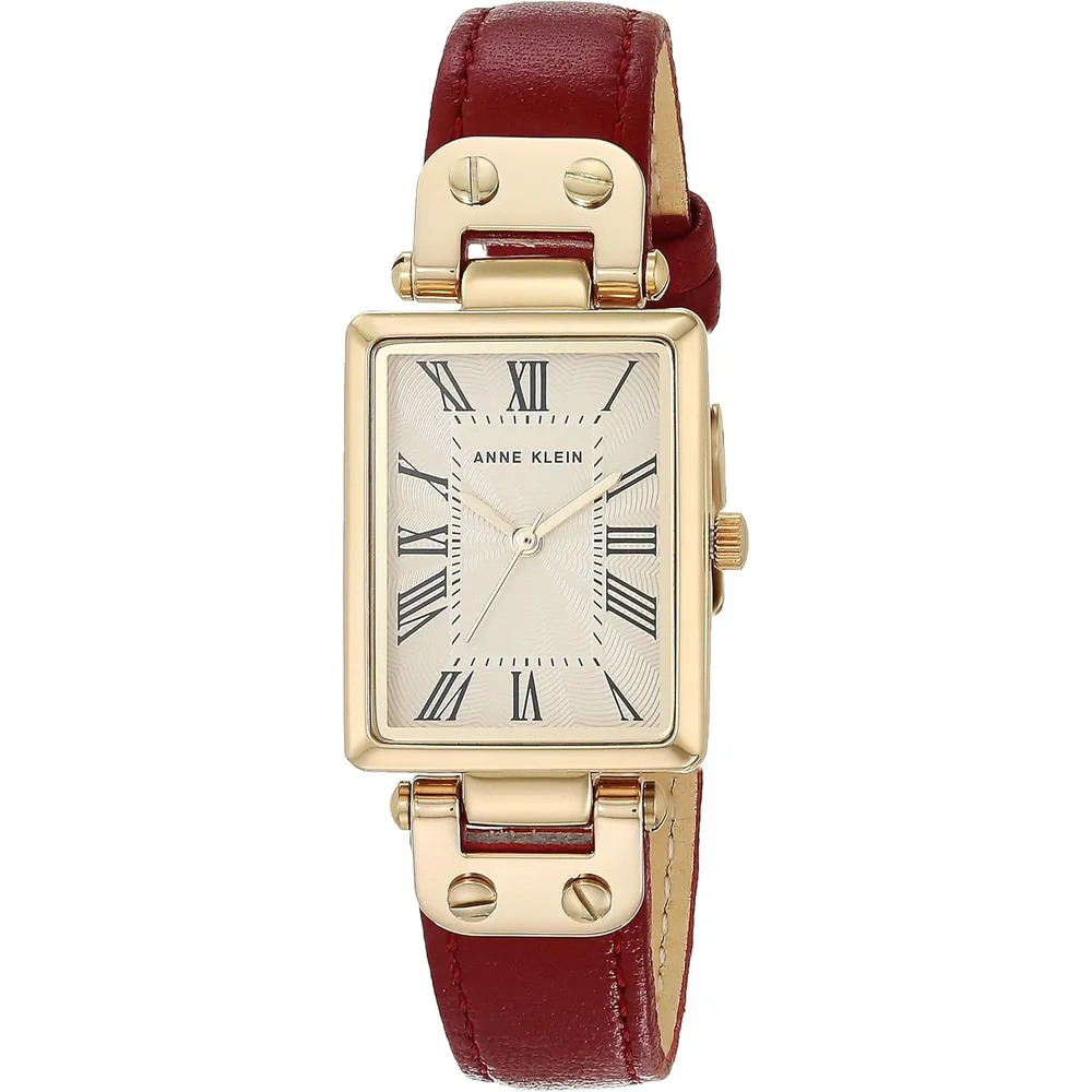 Anne Klein AK/3752 reloj femenino de piel | 35 mm - Oro rojo